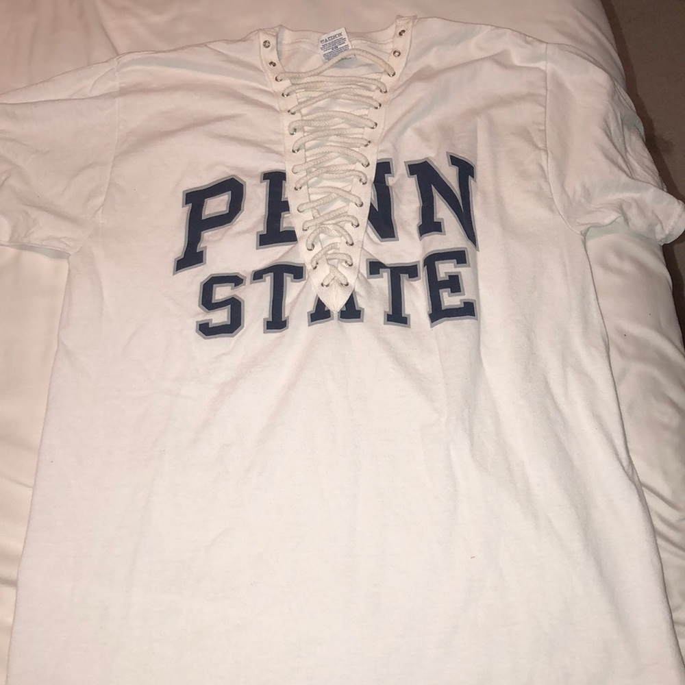 I am selling a low v cut penn state t-shirt.
